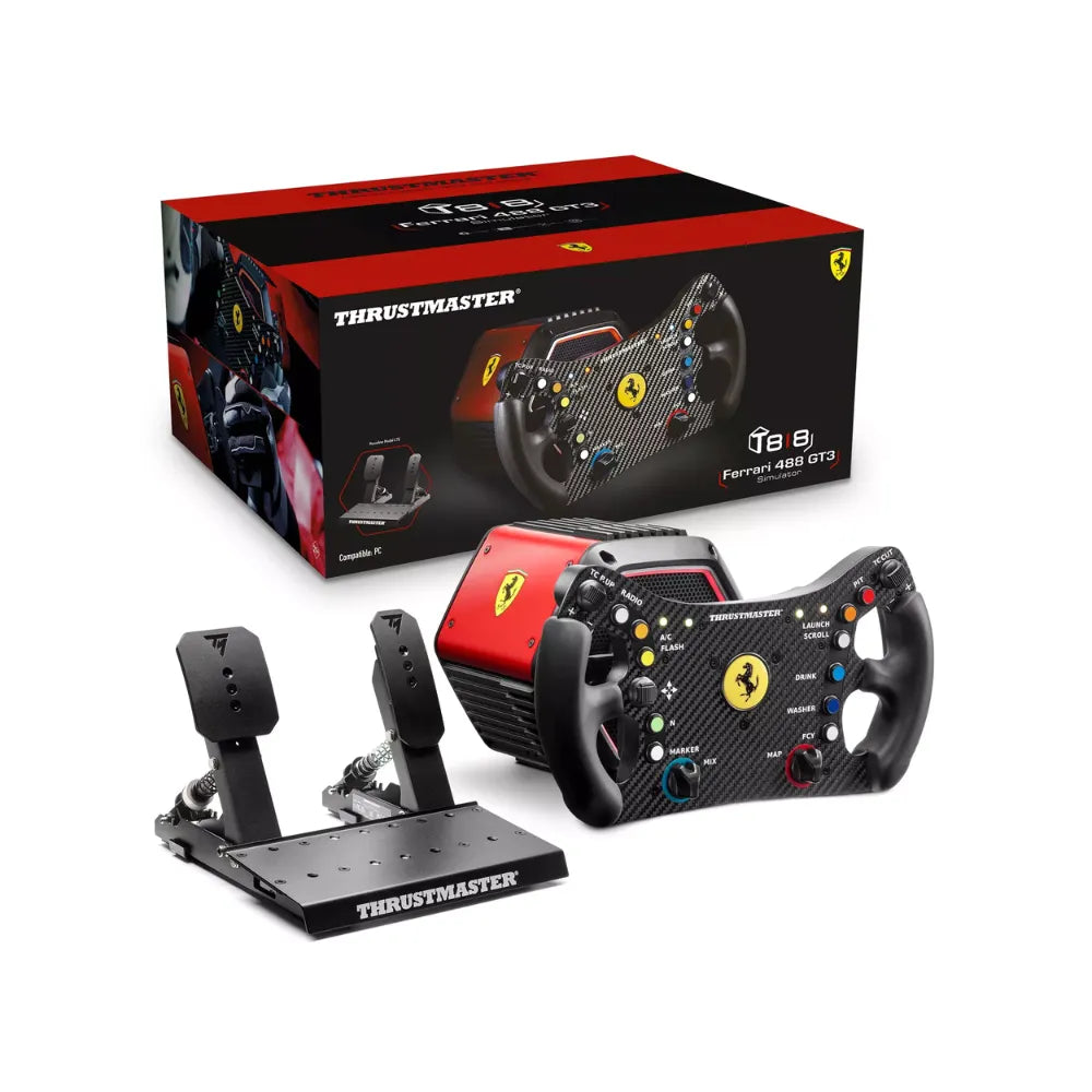 Thrustmaster T818 Ferrari 488 GT3 Wheel Pack for PC