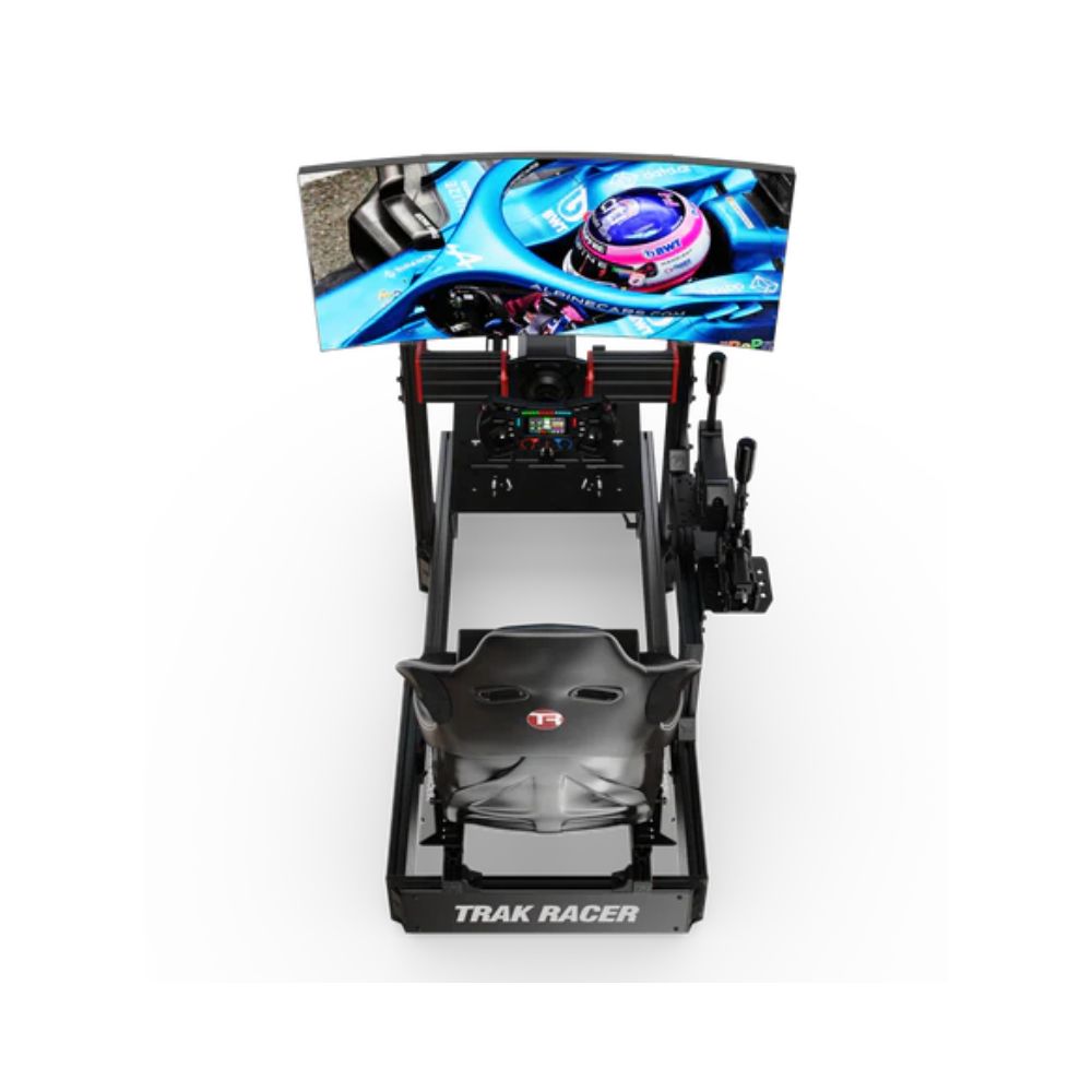 Trak Racer Aluminium Budget Cockpit-Mounted Single Monitor Stand
