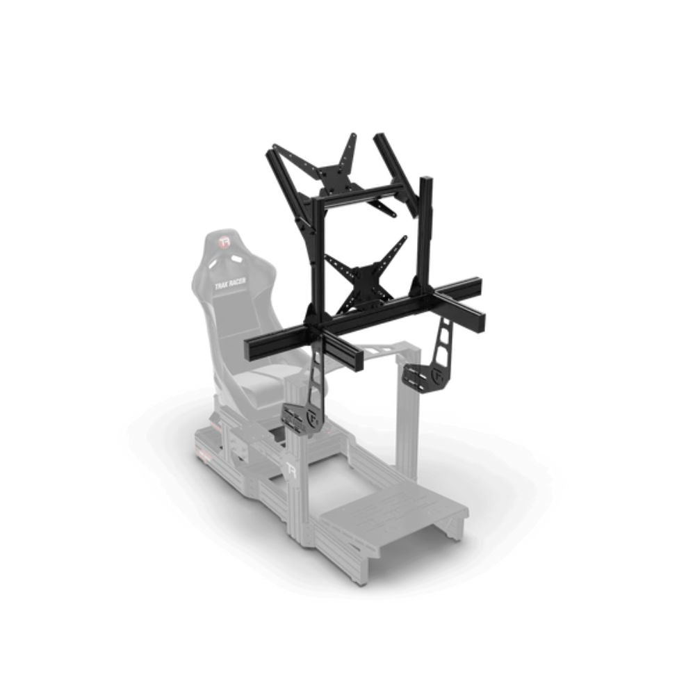 Trak Racer Aluminium Cockpit-Mounted Dual Monitor Stand