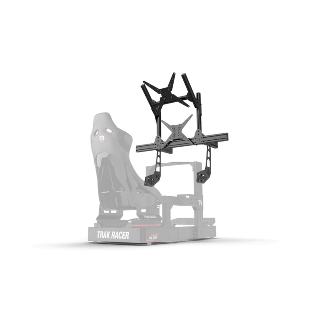 Trak Racer Aluminium Cockpit-Mounted Dual Monitor Stand