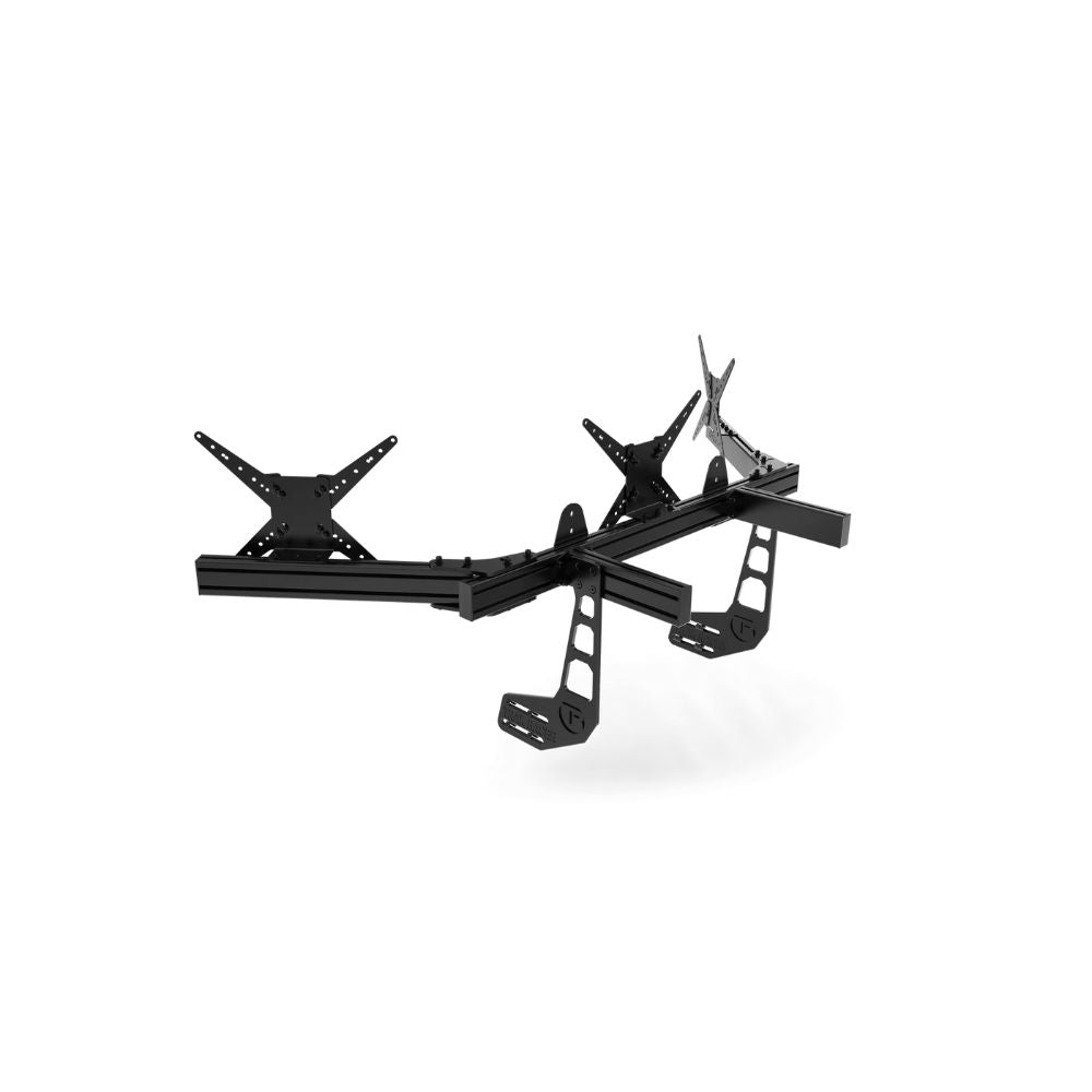 Trak Racer Aluminium Cockpit-Mounted Triple Monitor Stand