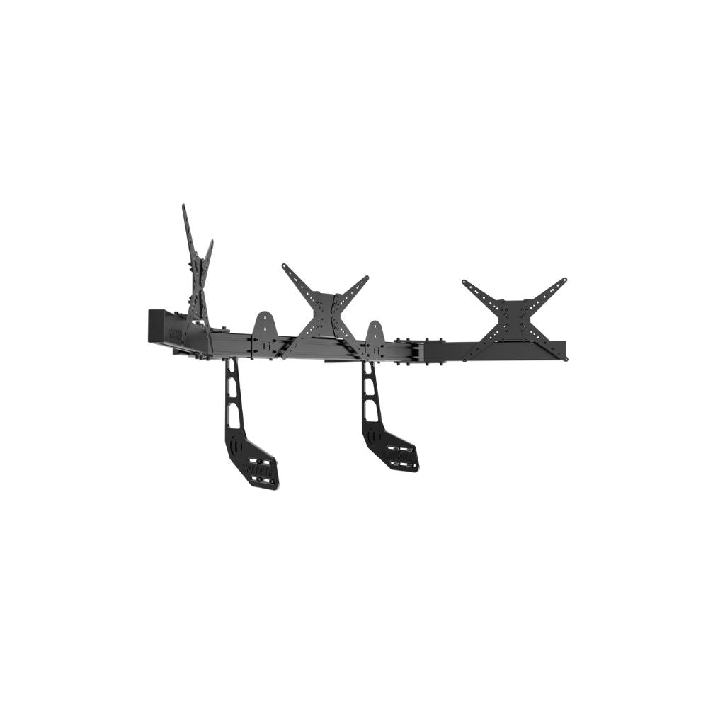 Trak Racer Aluminium Cockpit-Mounted Triple Monitor Stand