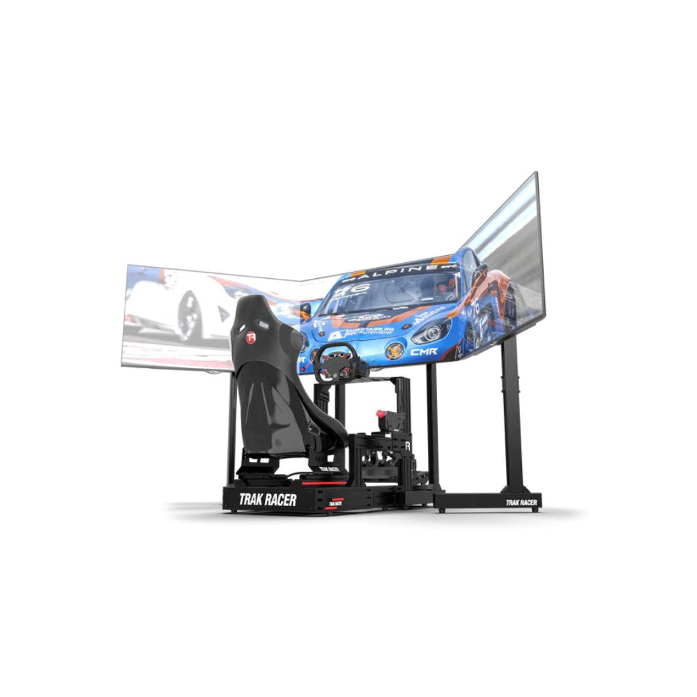 Trak Racer Aluminium Triple Monitor Stand With Extra Leg Supports