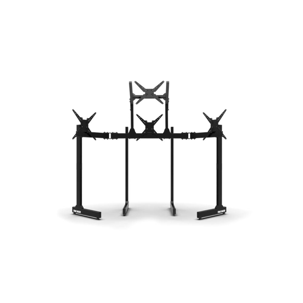 Trak Racer Aluminium Triple Monitor Stand With Extra Leg Supports