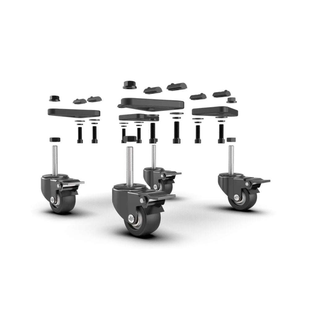 Trak Racer Caster Wheels For Aluminium Profile Cockpits