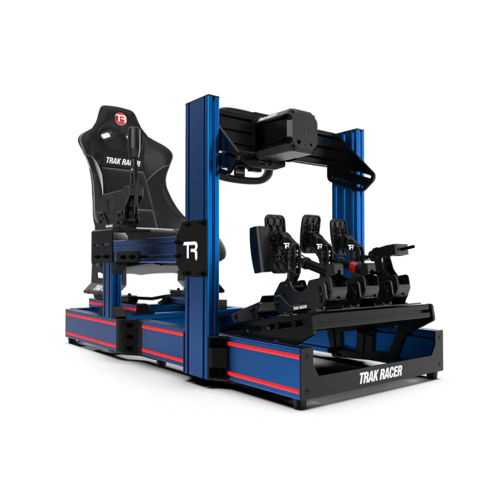 Trak Racer TR120S racing simulator  (blue)  - complete setup without monitor 3