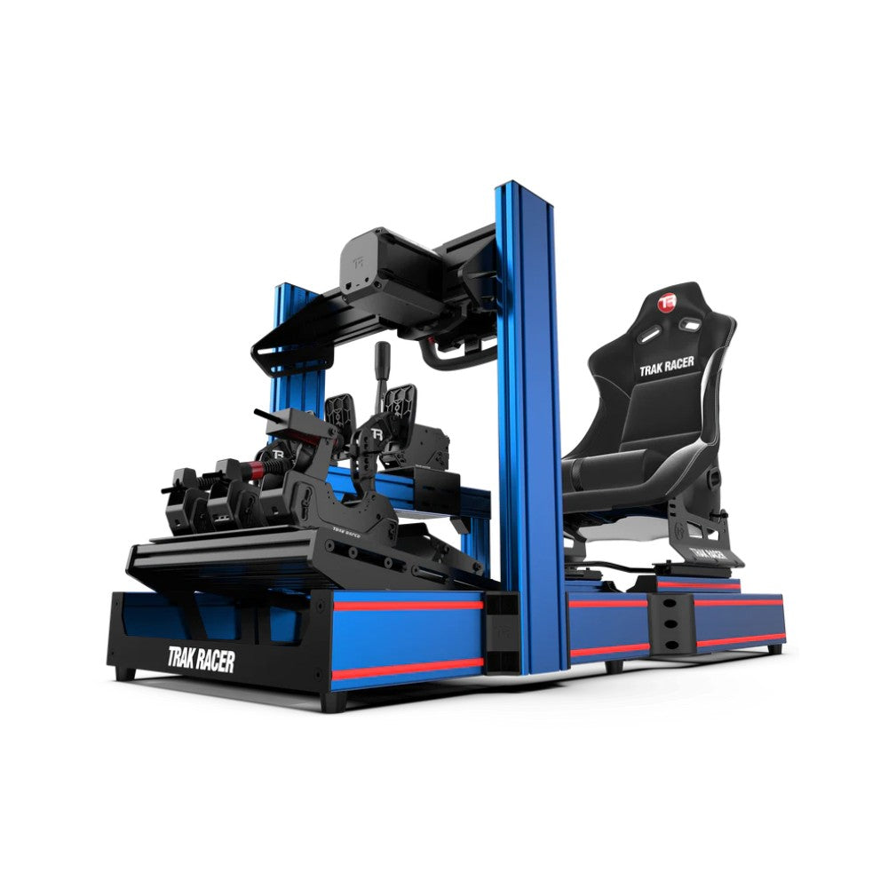 Trak Racer TR120S racing simulator  (blue)  - complete setup without monitor 5