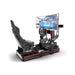 Trak Racer TR120S racing simulator - complete setup with monitor side view 2