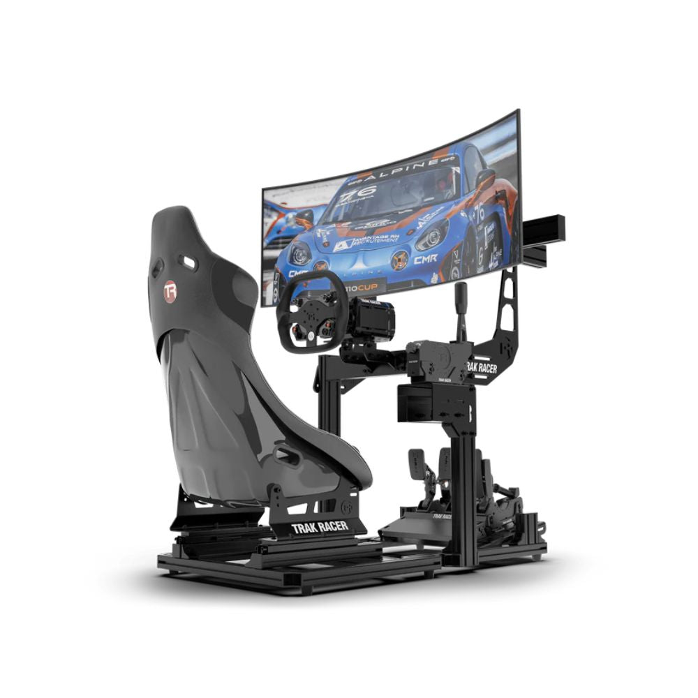 Trak Racer TR40S racing simulator cockpit - full with monitor