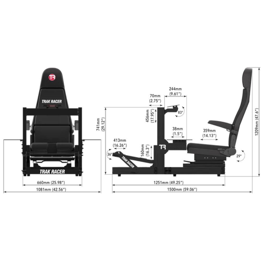 Trak Racer TR80S Flight Simulator
