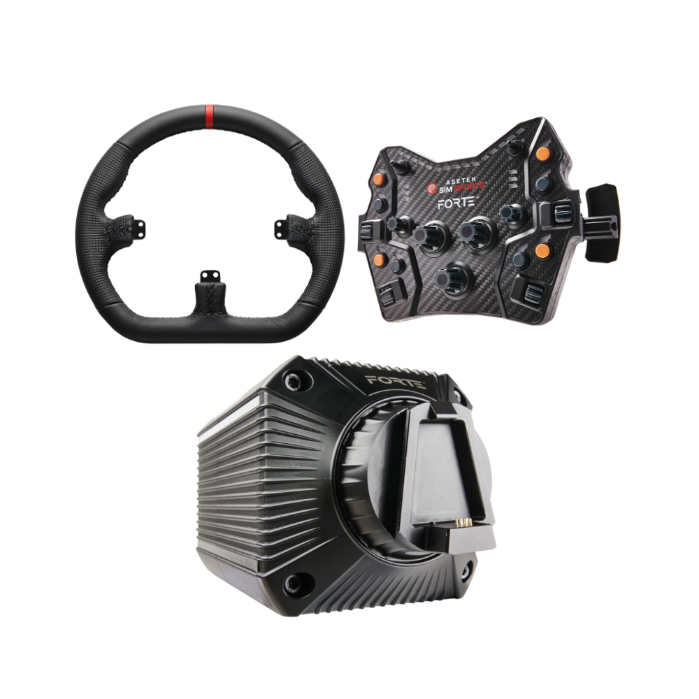 Trak Racer TRX + Asetek Racing Simulator Package