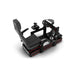 Top view of the TR160 Flight Simulator with flight controls on a white background