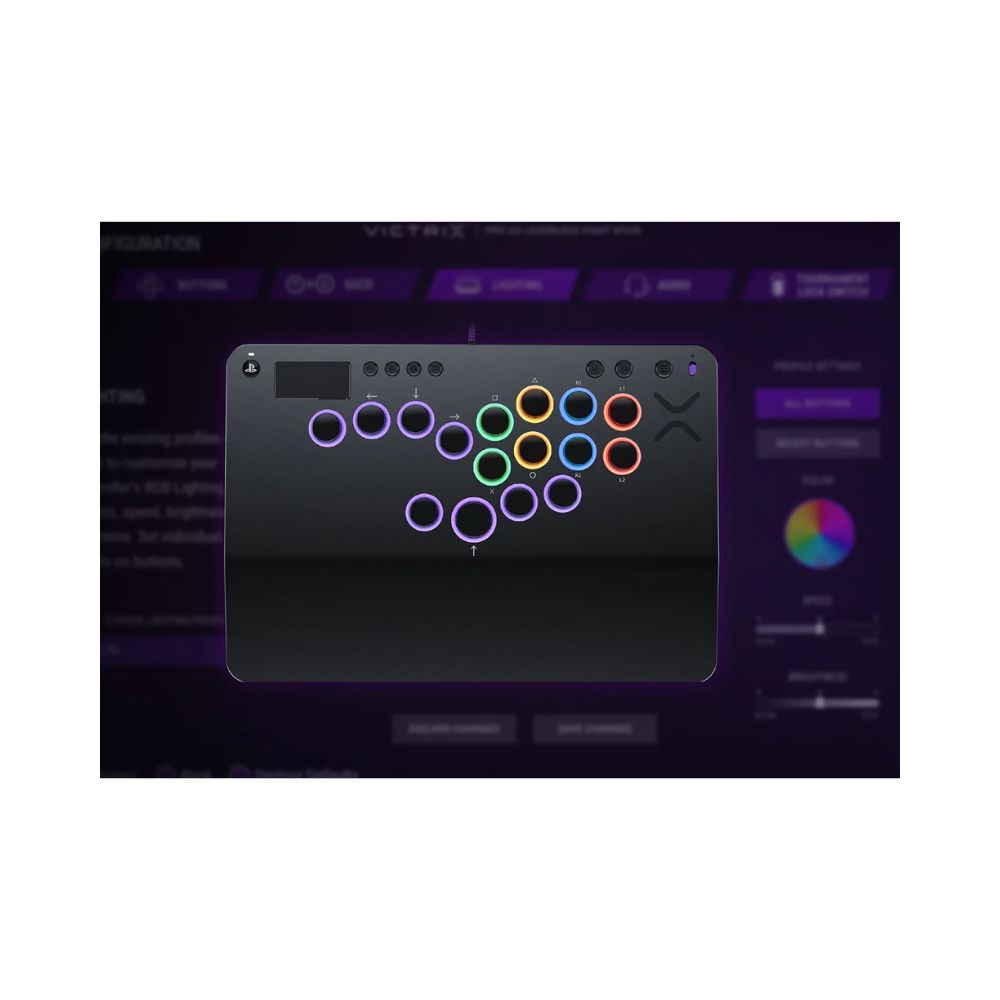 Turtle Beach Victrix Pro KO Leverless Fight Stick For PlayStation