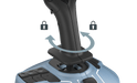 TCA sidestick twist rudder lock
