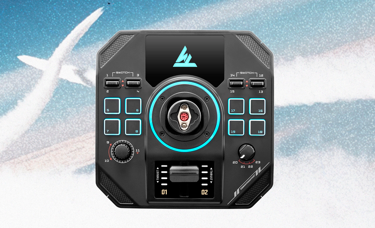 Sol-R 4 base switches, pads and rotary knob