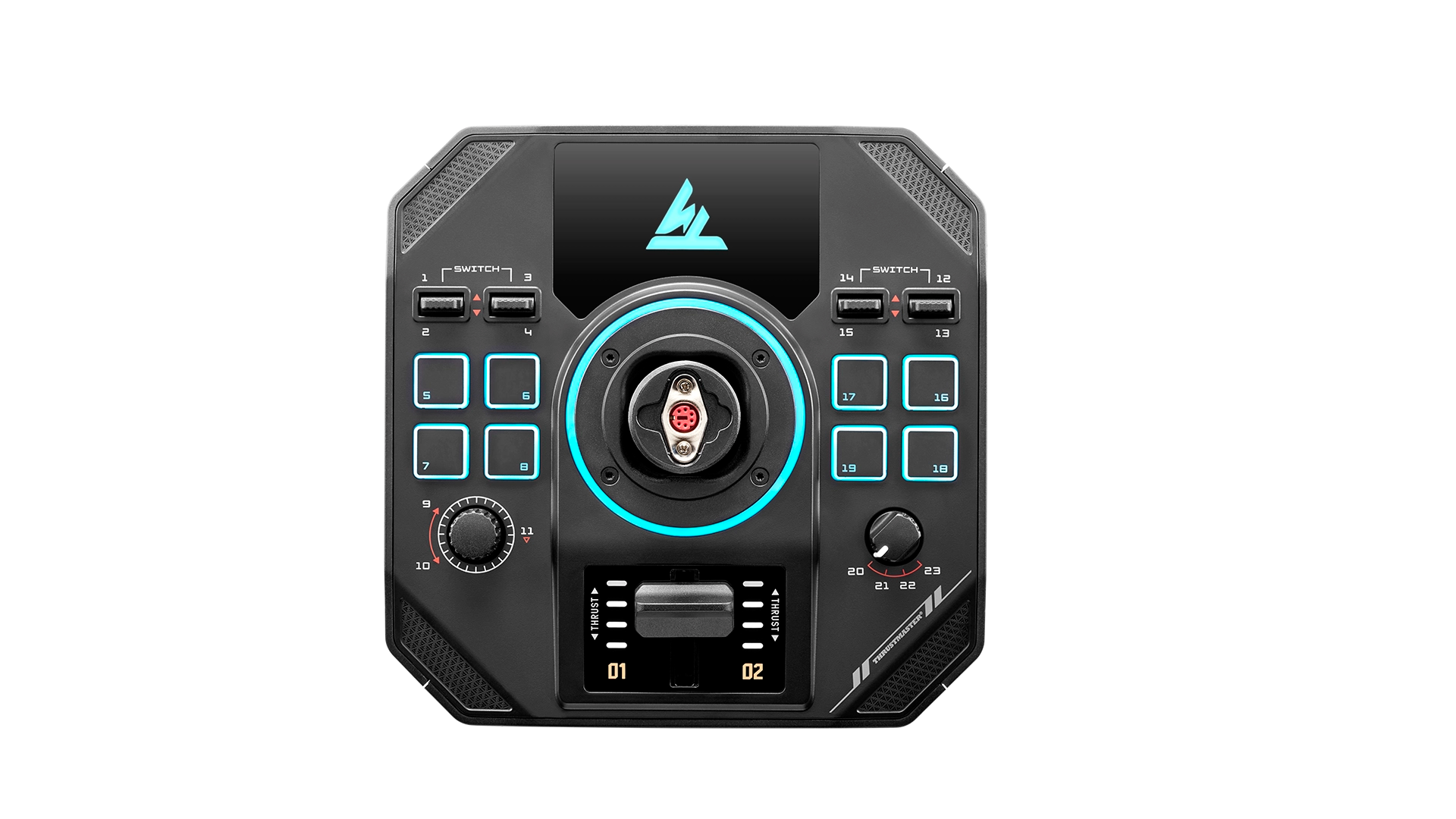 Sol-R 4 joystick grip from the side