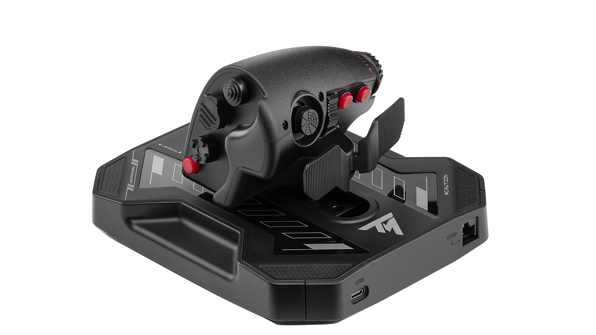 Sol-R 6 Throttle from the side showing the base