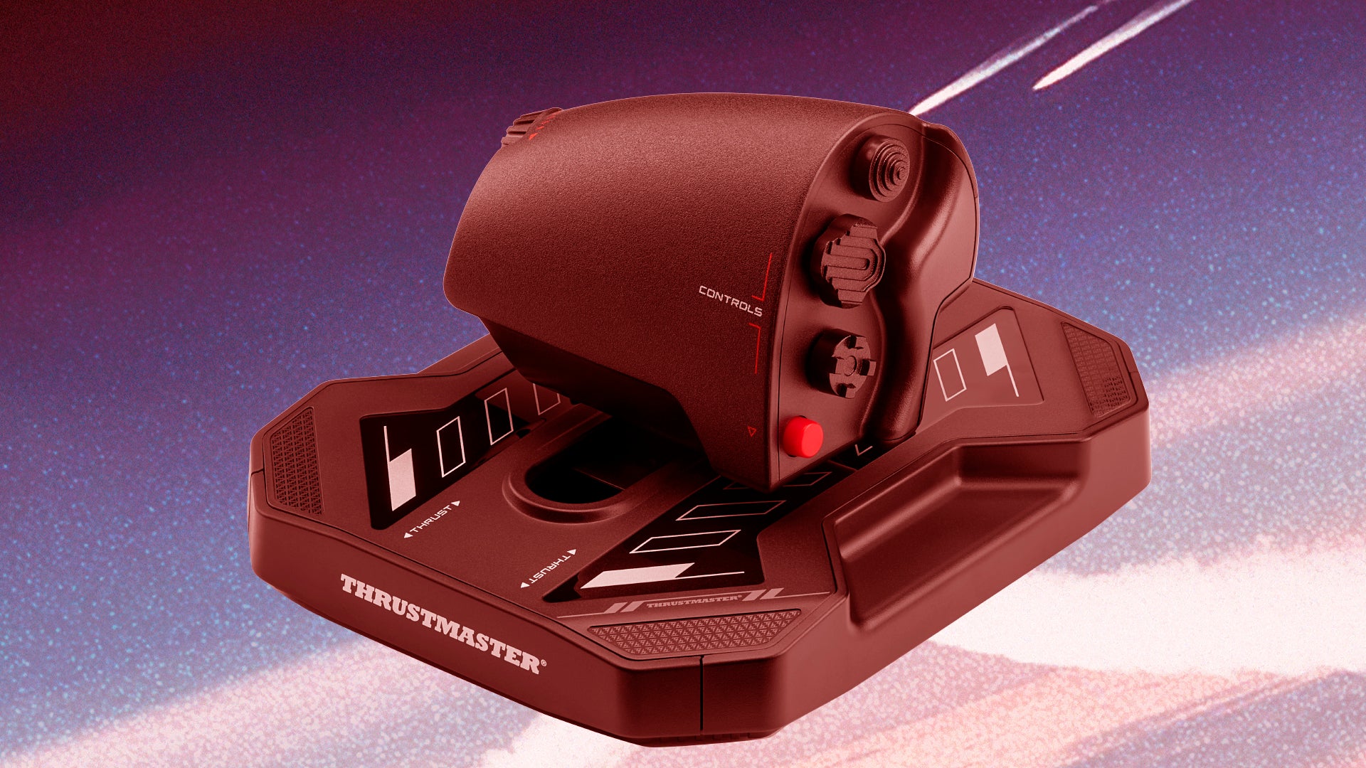 Sol-R 6 Throttle in a flight sim setup