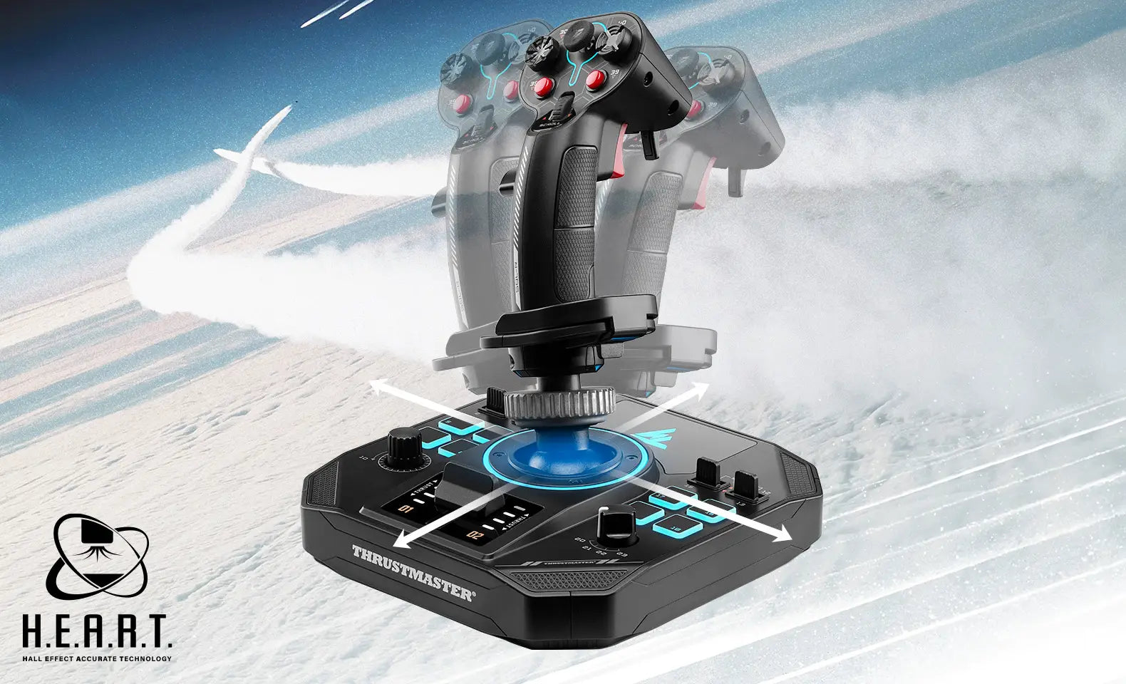 Sol-R 5 Base gimbal mechanism with Hall effect sensors
