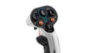 Sol-R 1 grip showing the hat switches, ministick and triggers