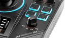 Close-up of the Sol-R 5 Base pads and rotary knob