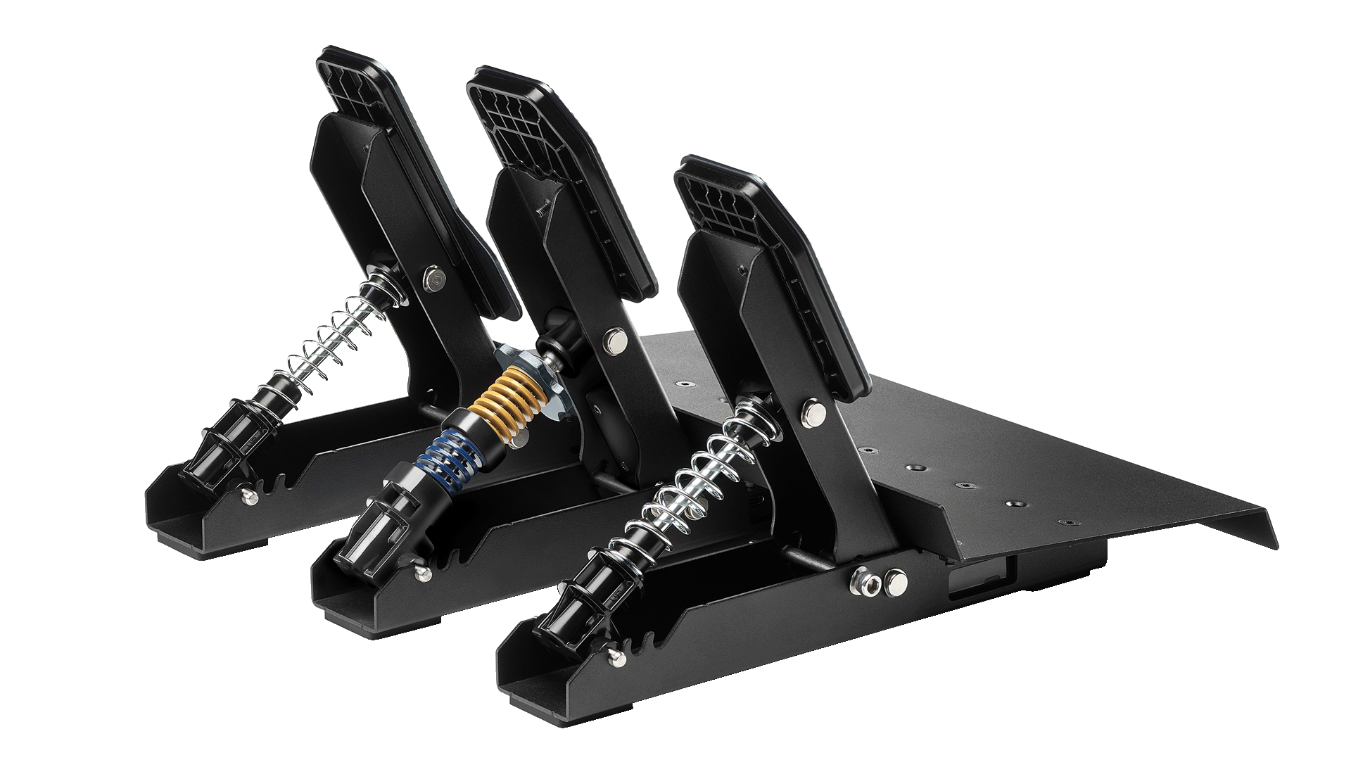 Raceline Pedals III LC side view showing springs
