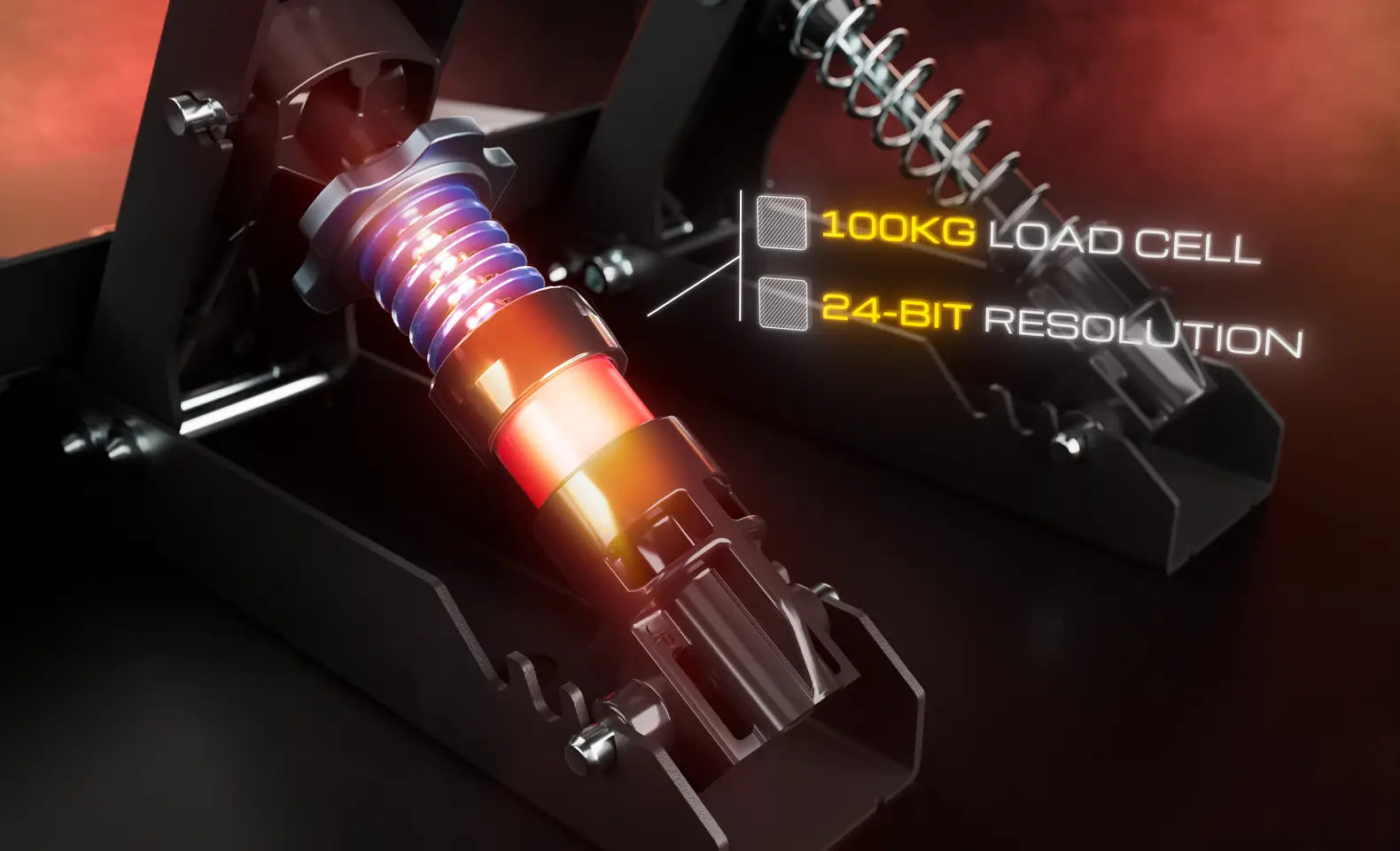 Raceline load cell sensor rated to 100kg with 24-bit resolution