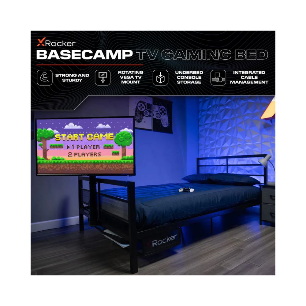 X Rocker Basecamp Gaming Bed