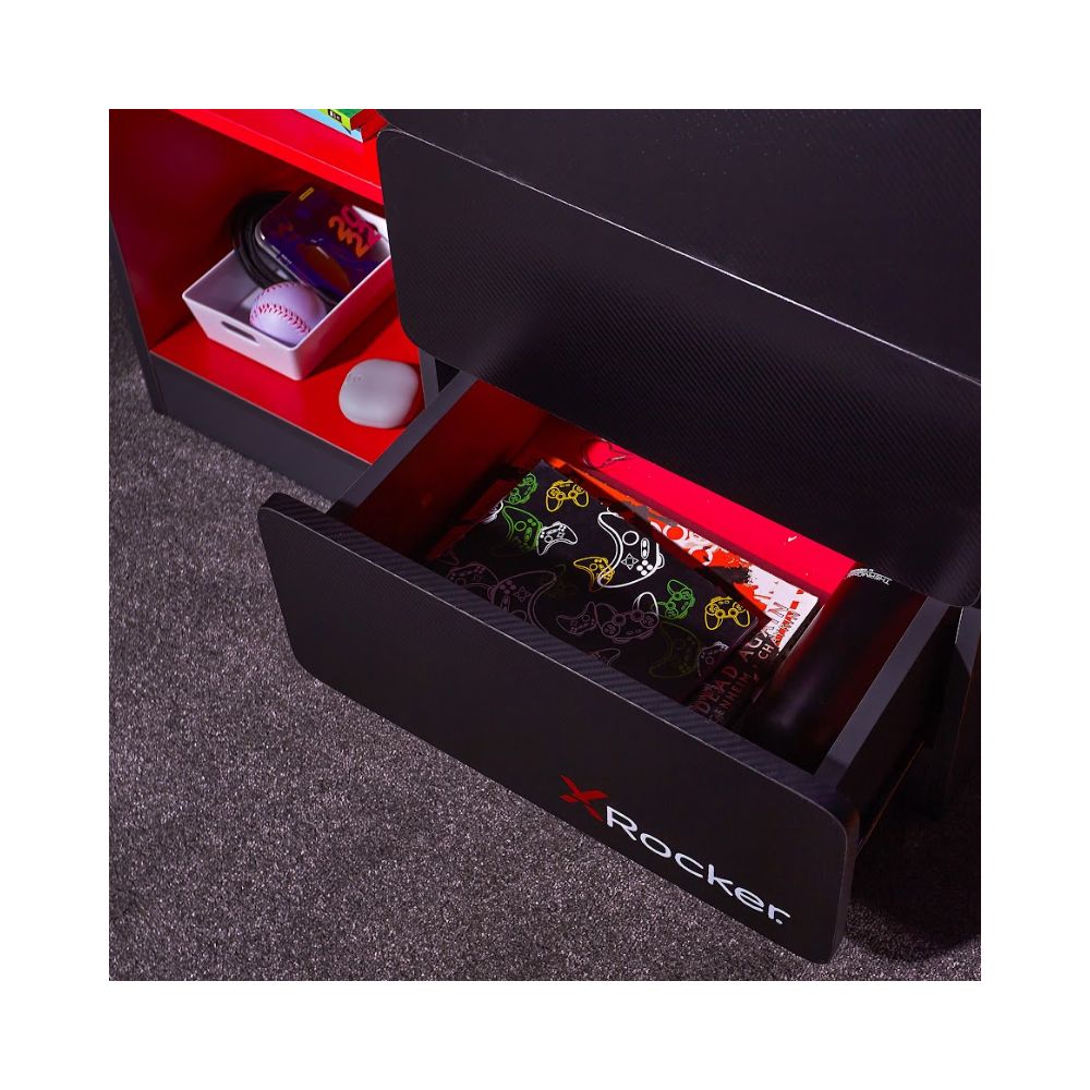 X Rocker Carbon-Tek 3 Drawer Chest