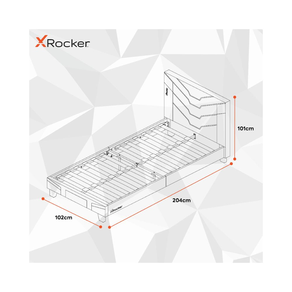 X Rocker Cerberus Gaming Bed