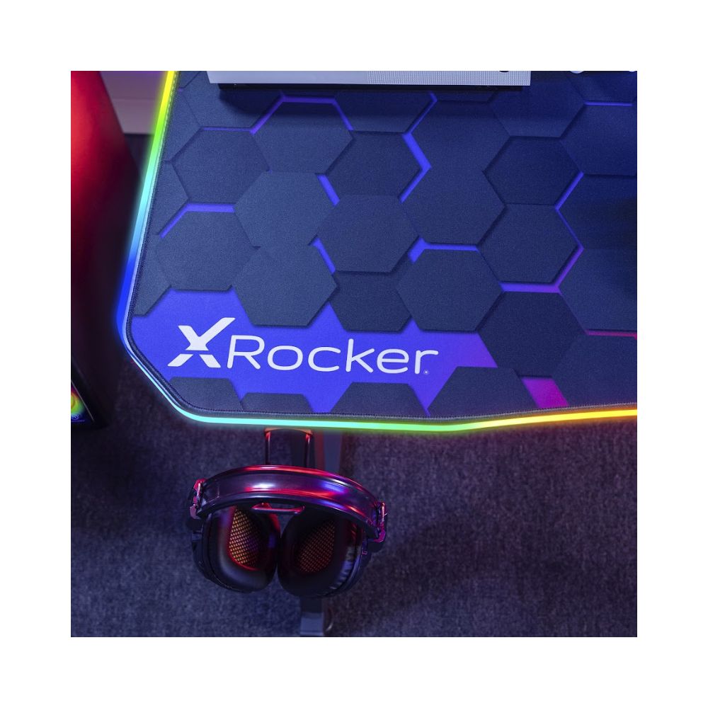X Rocker Pulsar RGB XL Gaming Desk