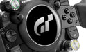 Gran Turismo logo and controls on the hub
