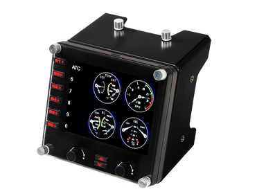 Logitech G PRO Flight Instrument Panel four-gauge engine display