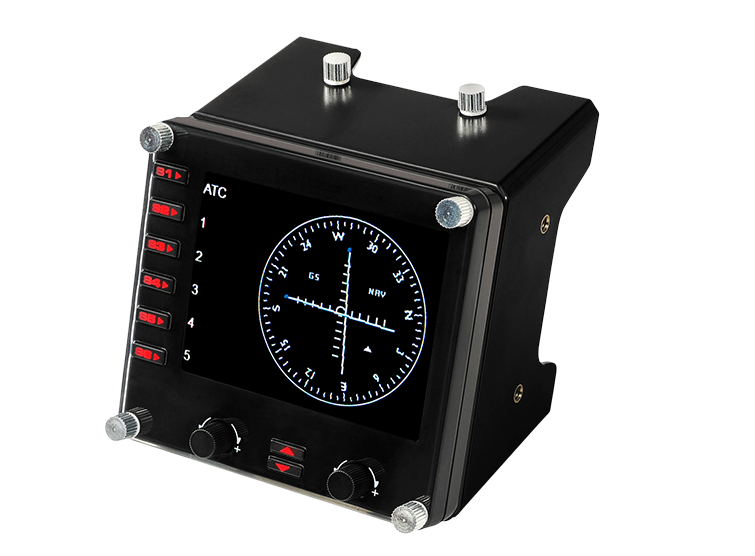 Logitech G PRO Flight Instrument Panel compass gauge readout