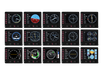 Logitech G PRO Flight Instrument Panel selectable gauge displays