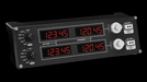 Logitech G PRO Flight Radio Panel on black