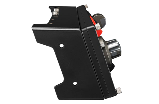 Logitech G PRO Flight Switch Panel side profile with bracket