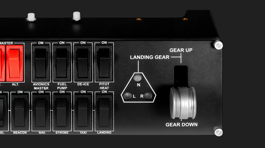 Logitech G PRO Flight Switch Panel landing gear lever