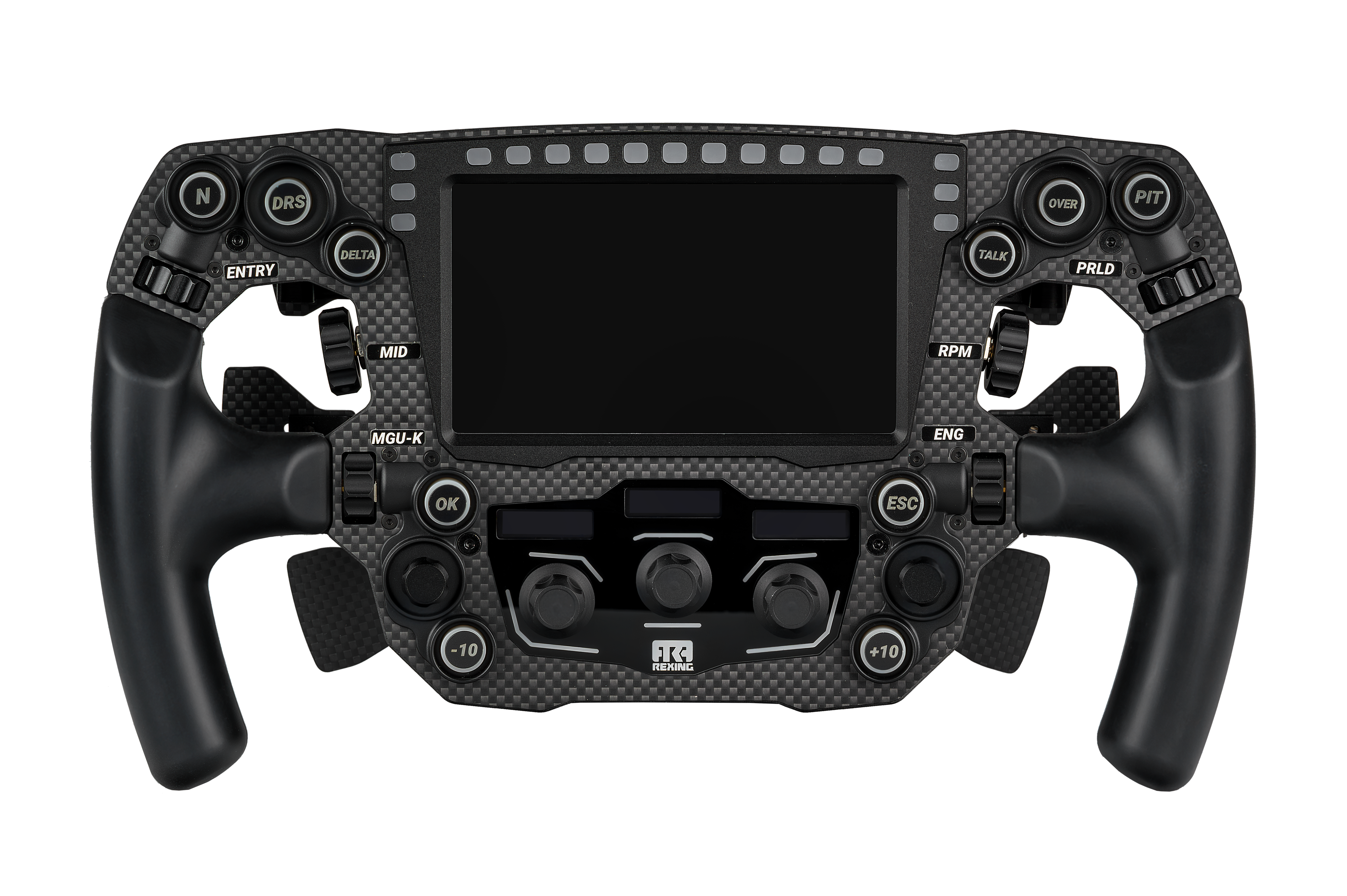 REXING FORMULA MAYARIS 2 CARBON FIBER FORMULA STEERING WHEEL (4 PADDLE VERSION)
