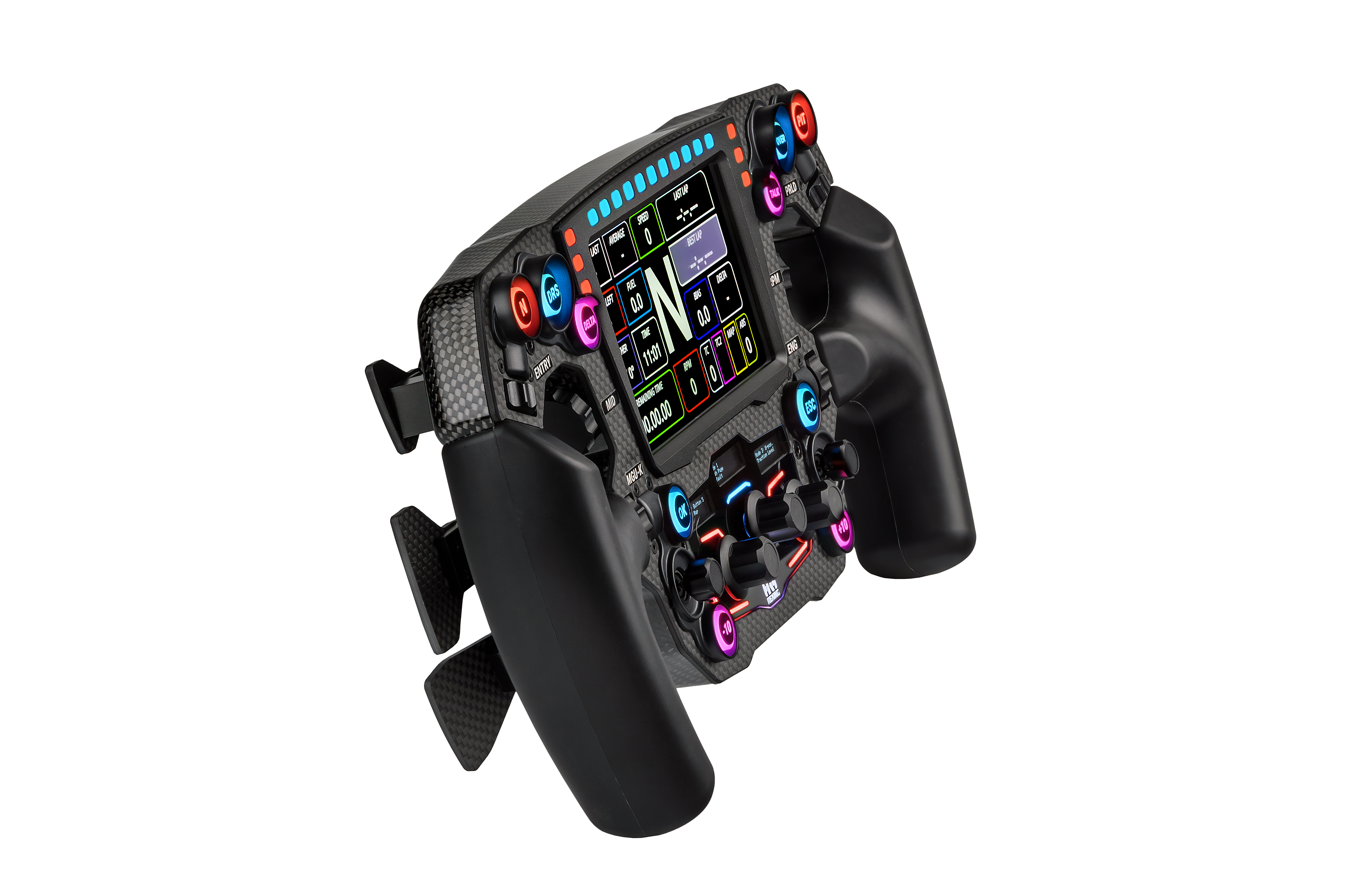 REXING FORMULA MAYARIS 2 CARBON FIBER FORMULA STEERING WHEEL (4 PADDLE VERSION)