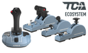 Thrustmaster Airbus TCA ecosystem of flight controls