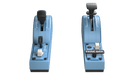 TCA Quadrant Add-On flaps and speed brake modules from the front