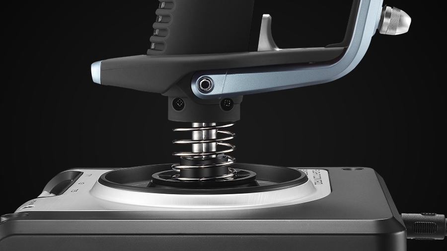 Logitech G X52 joystick spring centring mechanism
