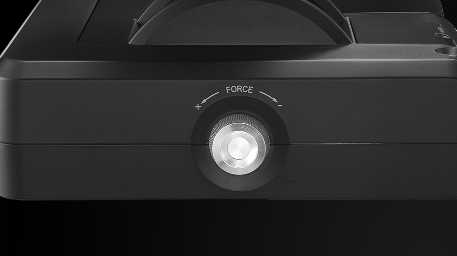 Logitech G X52 joystick base close-up