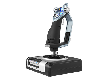Logitech G X52 joystick side angle