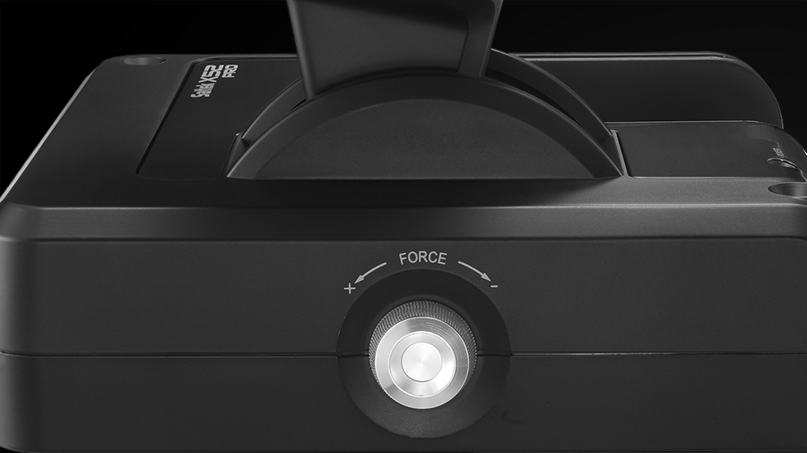 Logitech G X52 Pro joystick base close-up