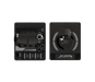 Logitech G X56 Rhino stick and throttle bases from above