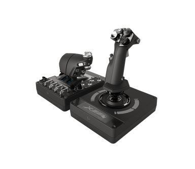 Logitech G X56 Rhino HOTAS right three-quarter view