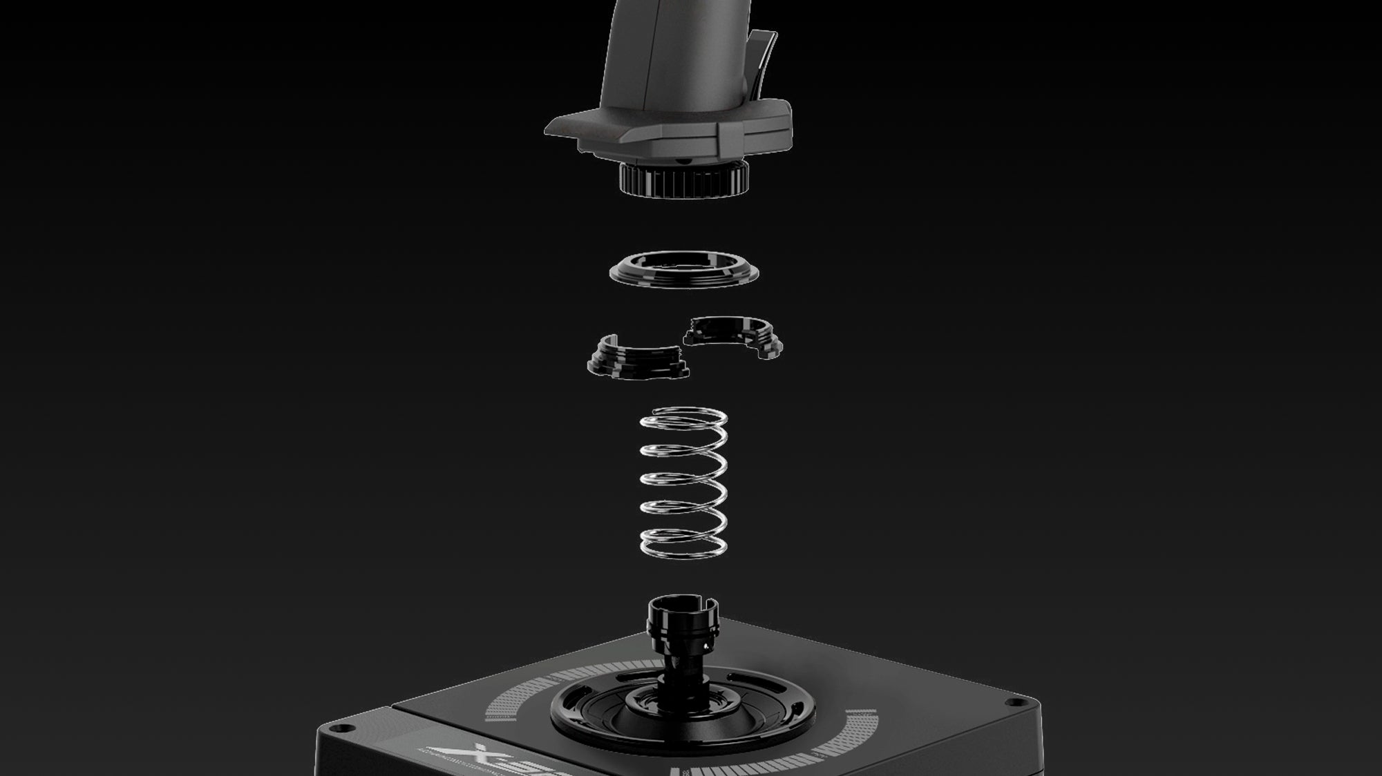 Logitech G X56 Rhino interchangeable spring system