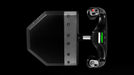 Logitech G PRO Flight Yoke stainless steel shaft from above